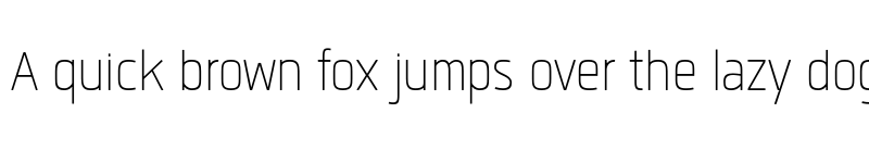 Preview of FONTSPRING DEMO - Quan Slim ExtLt Regular font