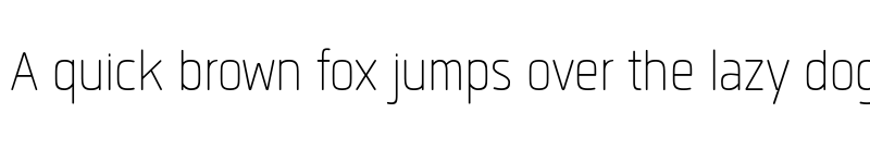 Preview of FONTSPRING DEMO - Quan Slim R ExtLt 2 Regular font
