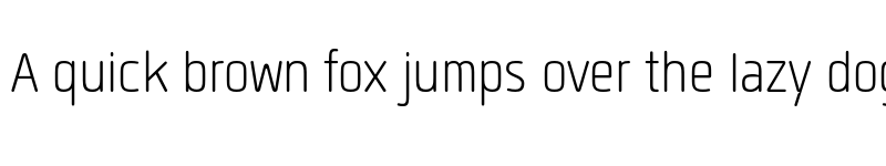 Preview of FONTSPRING DEMO - Quan Slim R Light Regular font