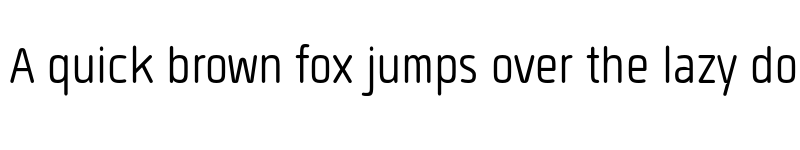 Preview of FONTSPRING DEMO - Quan Slim R SemLt Regular font