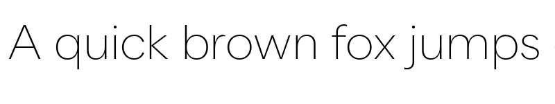 Preview of FONTSPRING DEMO - Quarion Thin Regular font