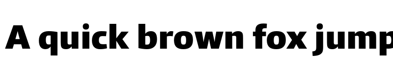 Preview of FONTSPRING DEMO - Qubo-Black Regular font