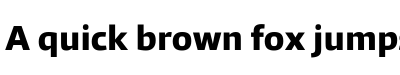 Preview of FONTSPRING DEMO - Qubo-ExtraBold Regular font