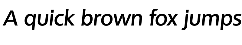 Preview of FONTSPRING DEMO - Quebec Serial Bold Italic font