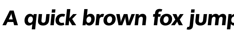 Preview of FONTSPRING DEMO - Quebec Serial Heavy Italic font