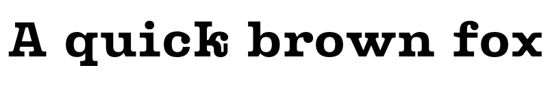 Preview of FONTSPRING DEMO - Queensberry Bold font