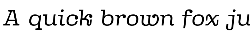 Preview of FONTSPRING DEMO - Queensberry Light Italic font