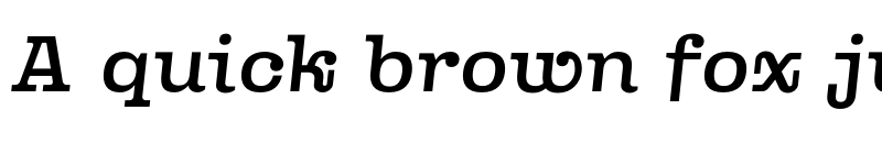 Preview of FONTSPRING DEMO - Queensberry Medium Italic font