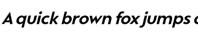 Preview of FONTSPRING DEMO - Quell Linear ExtraBold Italic font