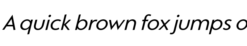 Preview of FONTSPRING DEMO - Quell Linear Italic font