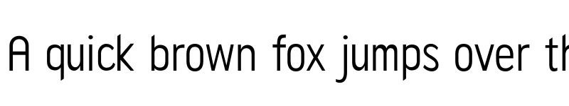 Preview of FONTSPRING DEMO - Quenbach Condensed Regular font