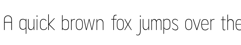 Preview of FONTSPRING DEMO - Quenbach Extra Light Condensed Regular font