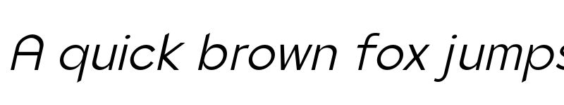 Preview of FONTSPRING DEMO - Quenbach Italic font
