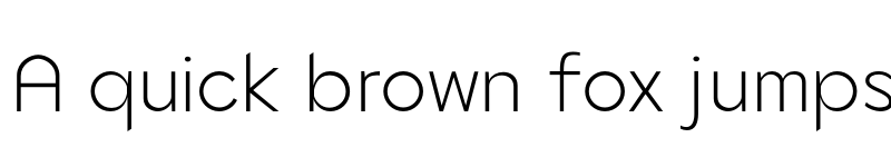 Preview of FONTSPRING DEMO - Quenbach Light Regular font