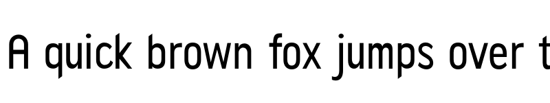 Preview of FONTSPRING DEMO - Quenbach Medium Condensed Regular font