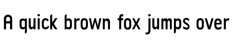 Preview of FONTSPRING DEMO - Quenbach Semi Bold Condensed Regular font