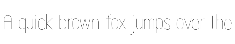 Preview of FONTSPRING DEMO - Quenbach Thin Condensed Regular font