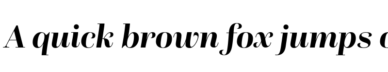 Preview of FONTSPRING DEMO - Questa Grande Bold Italic font