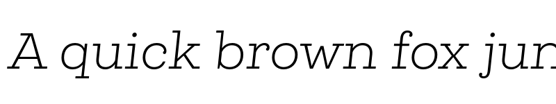 Preview of FONTSPRING DEMO - Queulat Alt Light Italic Regular font