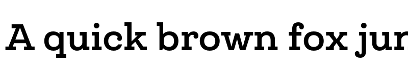 Preview of FONTSPRING DEMO - Queulat Bold Regular font