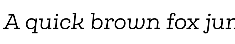 Preview of FONTSPRING DEMO - Queulat Italic Regular font