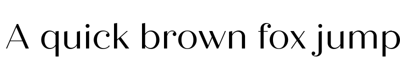 Preview of FONTSPRING DEMO - Quiche Display Regular font