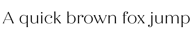 Preview of FONTSPRING DEMO - Quiche Flare Light Regular font