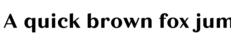 Preview of FONTSPRING DEMO - Quiche Text Bold font