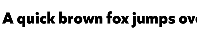 Preview of FONTSPRING DEMO - Quiet Sans ExtraBold Regular font