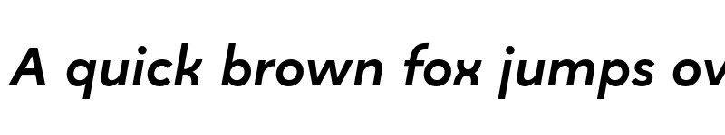 Preview of FONTSPRING DEMO - Quinoa Bold Italic font