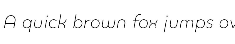 Preview of FONTSPRING DEMO - Quinoa Round Italic font