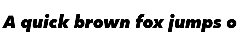 Preview of FONTSPRING DEMO - Quinoa Text Black Italic font