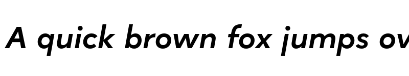 Preview of FONTSPRING DEMO - Quinoa Text Bold Italic font