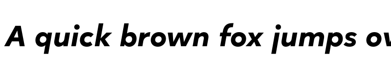 Preview of FONTSPRING DEMO - Quinoa Text Ultrabold Italic font