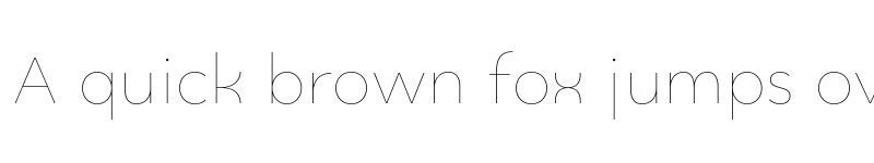 Preview of FONTSPRING DEMO - Quinoa Thin Regular font
