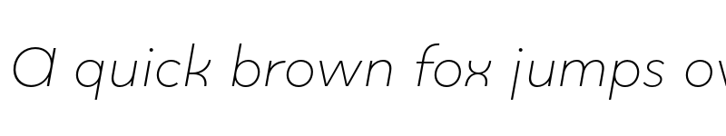 Preview of FONTSPRING DEMO - Quinoa Titling Italic font