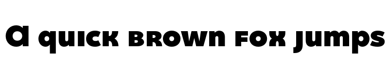 Preview of FONTSPRING DEMO - Quinoa Unicase Black Regular font