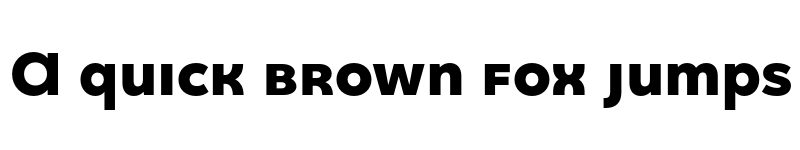 Preview of FONTSPRING DEMO - Quinoa Unicase Heavy Regular font