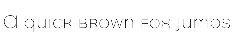 Preview of FONTSPRING DEMO - Quinoa Unicase Light Regular font