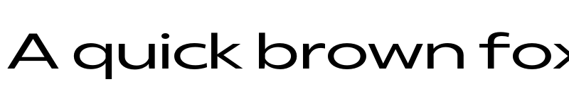 Preview of FONTSPRING DEMO - Radiate Sans Expanded Regular font