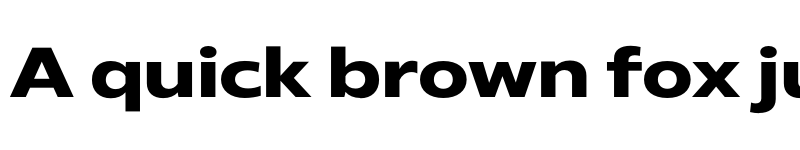 Preview of FONTSPRING DEMO - Radiate Sans Semi Expanded Bold font