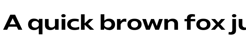 Preview of FONTSPRING DEMO - Radiate Sans SmBold Sm Expanded Regular font