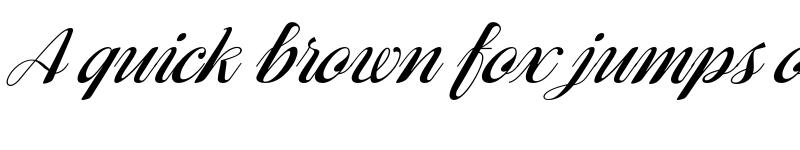 Preview of FONTSPRING DEMO - Ragazza Script Regular font