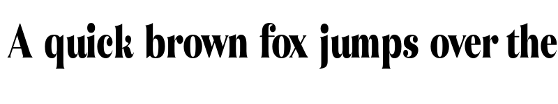 Preview of FONTSPRING DEMO - Ragazzi Black Cond Regular font