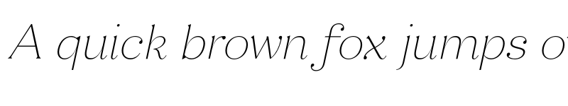 Preview of FONTSPRING DEMO - Ragazzi Light Italic Regular font