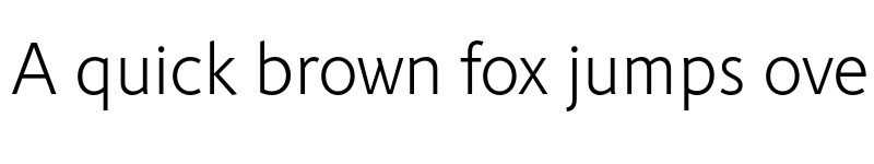 Preview of FONTSPRING DEMO - Rahere Sans Light Regular font