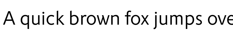 Preview of FONTSPRING DEMO - Rahere Sans Regular font