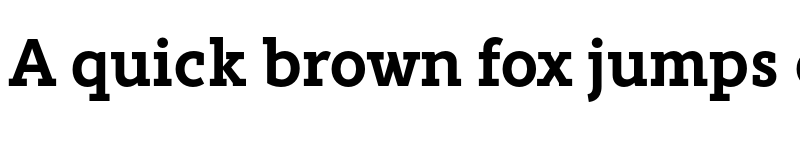 Preview of FONTSPRING DEMO - Rahere Slab Bold font