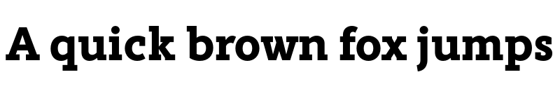 Preview of FONTSPRING DEMO - Rahere Slab Extra Bold Regular font