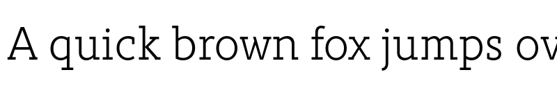 Preview of FONTSPRING DEMO - Rahere Slab Light Regular font